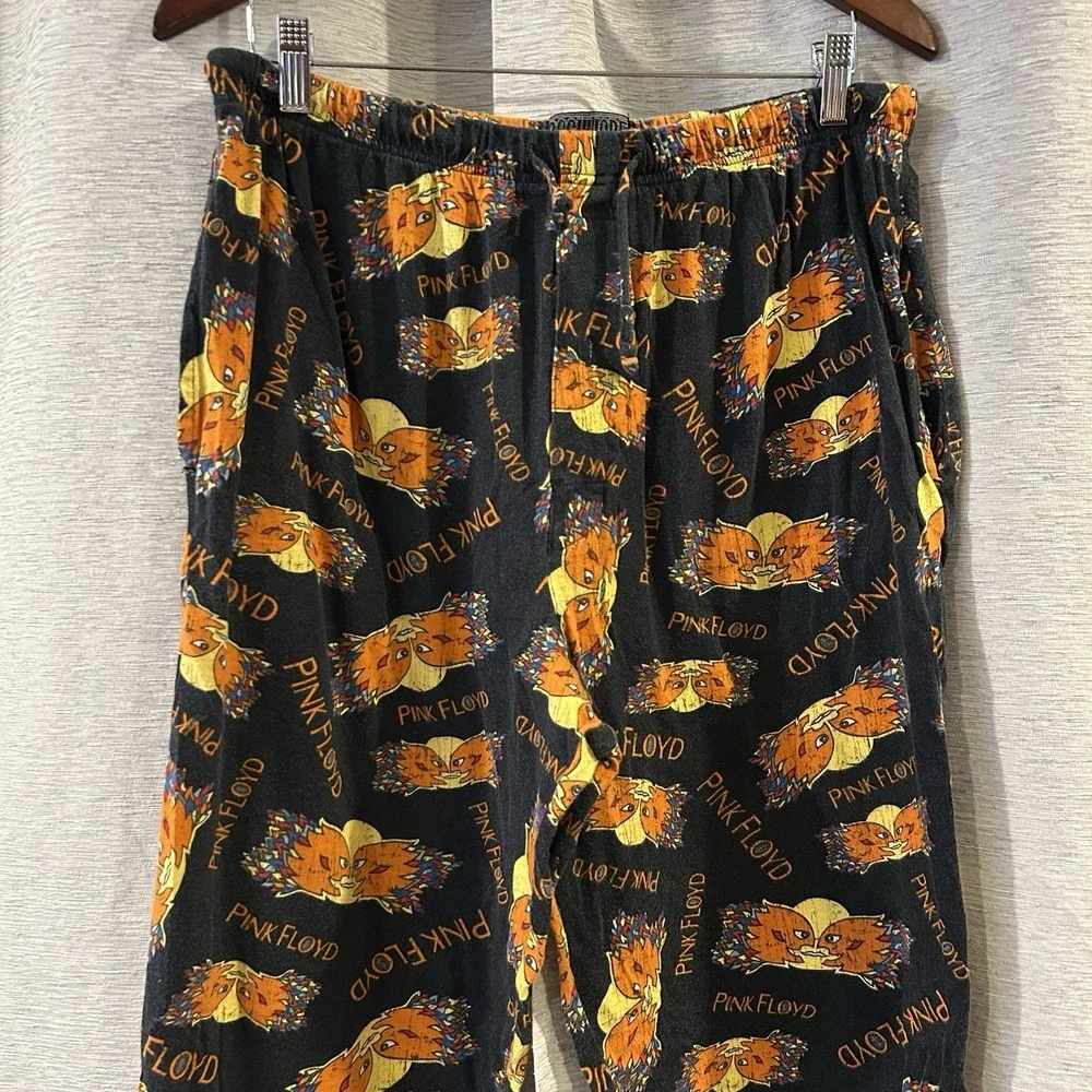 PINK FLOYD The Division Bell Rockware 2005 pajama lounge‎ pants Adult Large RARE